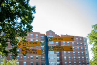 campus signs